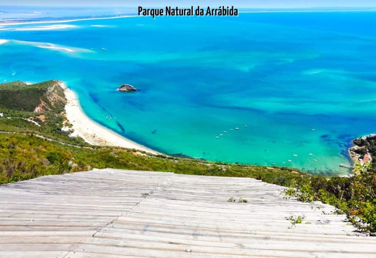 Moradia Da Palmeira Com Piscina Fernão Ferro Exterior foto